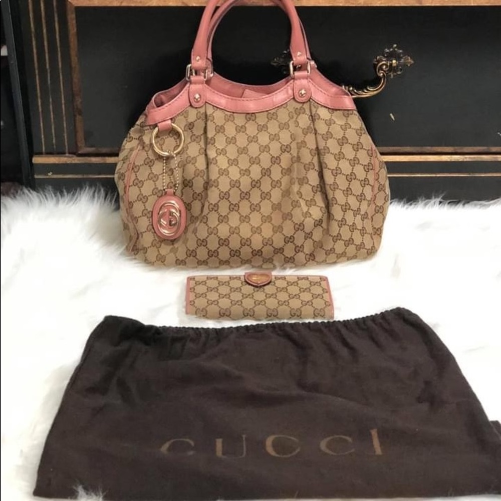 Authentic Suki Gucci tote/Shoulder bag